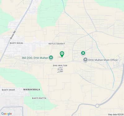 on 80ft road Corner Plot Prime Location