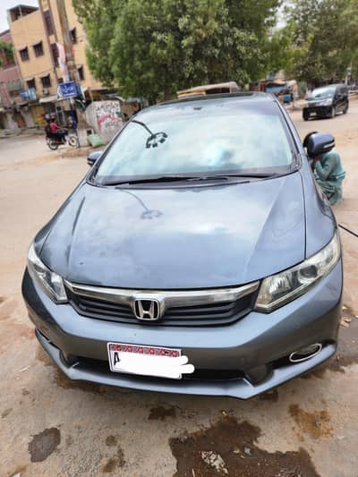 Civic VTi Oriel Prosmatec sunroof 2013 full Original btr Toyota Alto