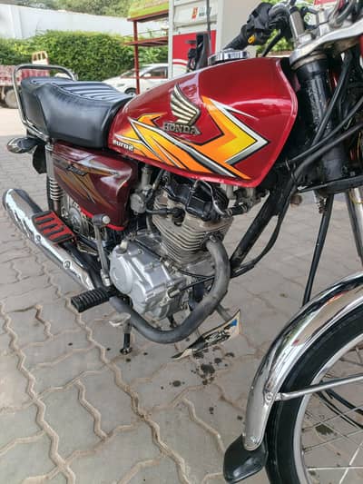 Honda CG 125 2021 punjab Registred