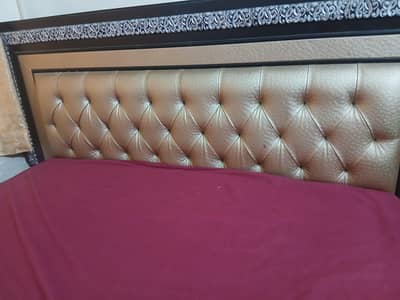 plywood bed good condition