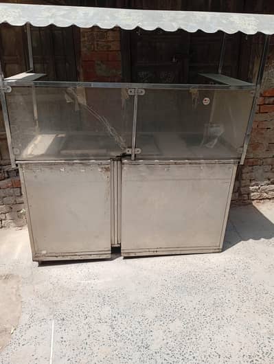 fast food shop burger counter available