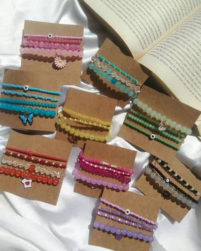Ladies Bracelet Set (4 Pieces) | Fashion Bangles | Stylish Bracelets