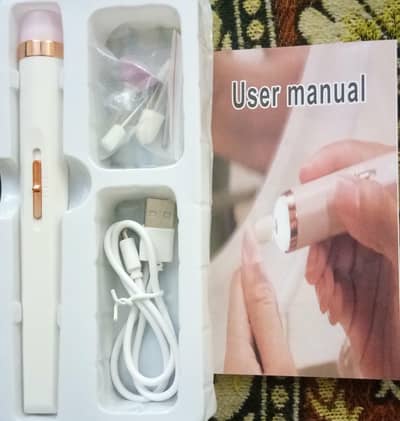 Rechargeable Nail Grinder machine with light
