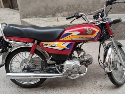 Honda CD 70 2025 in gud condition
