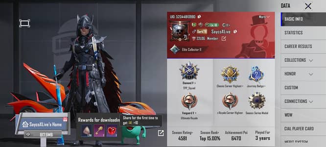 pubg mobile id sale