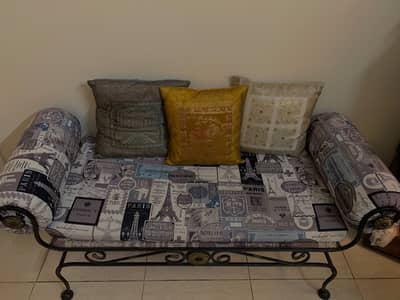 Rot Iron Couch