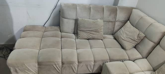 L shape sofaa 6seater