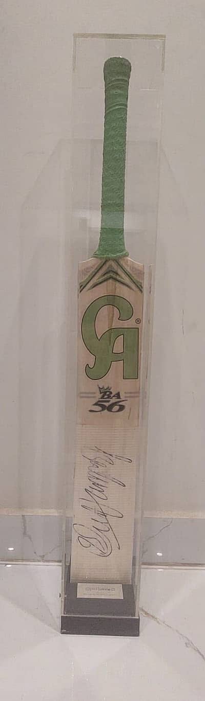 Original CA Bat babar azam edition with original babar azam sign