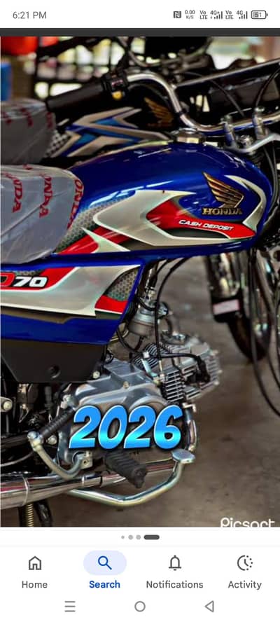 Honda CD 70 Blue 23.05. 26 purchase number ni lga what's ap call sms