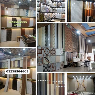 Pvc wallpanel-Wpc fluted panel-Grass-Blinds-wood flooring-Pu stone