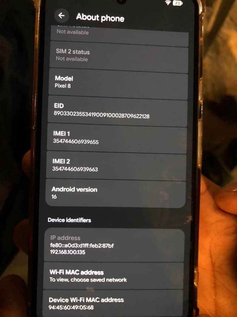 Pixel 8 0