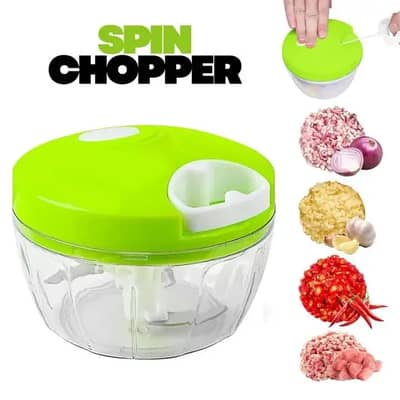 Manual Food Chopper High Quality Plastic KitchenTool withHome Delivery