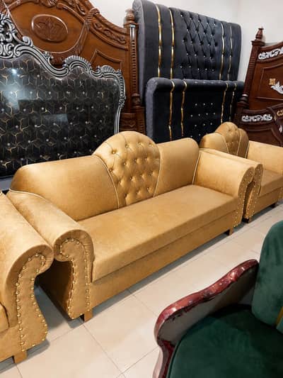 5-Seater Sofa Set Available for Sale