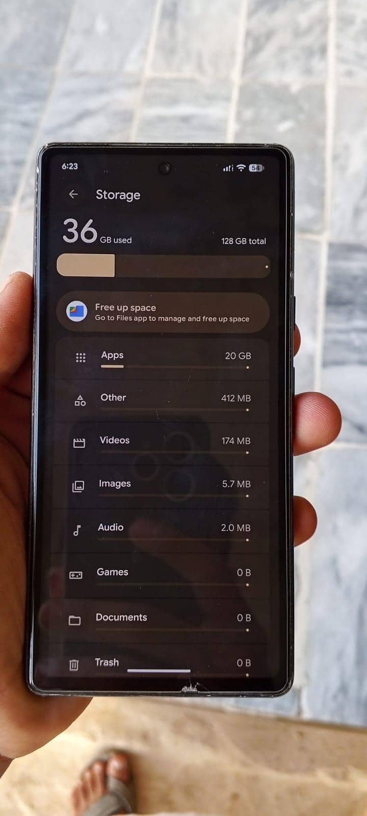 Google Pixel 7a 6