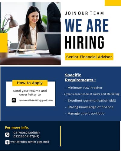 senior Financial Advisor