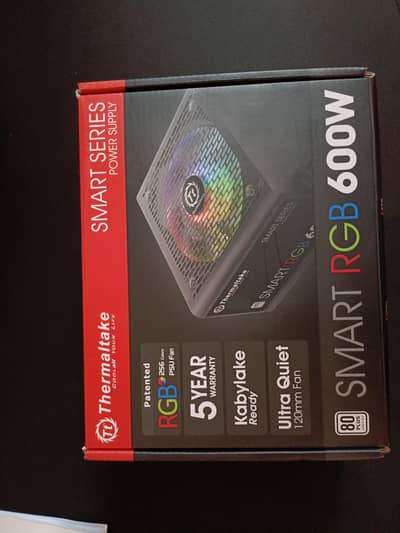 Smart RGB Thermaltake 600watt power supply