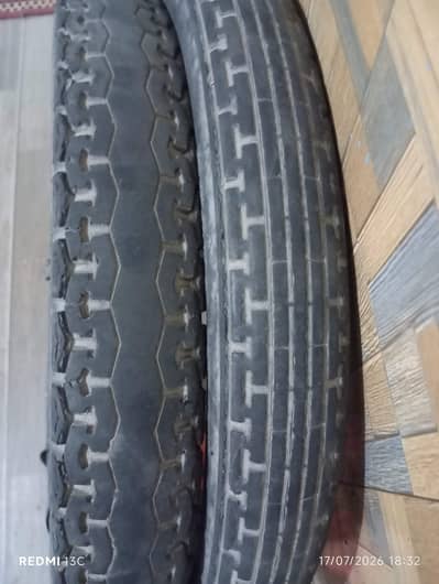 honda 125 front back tyre