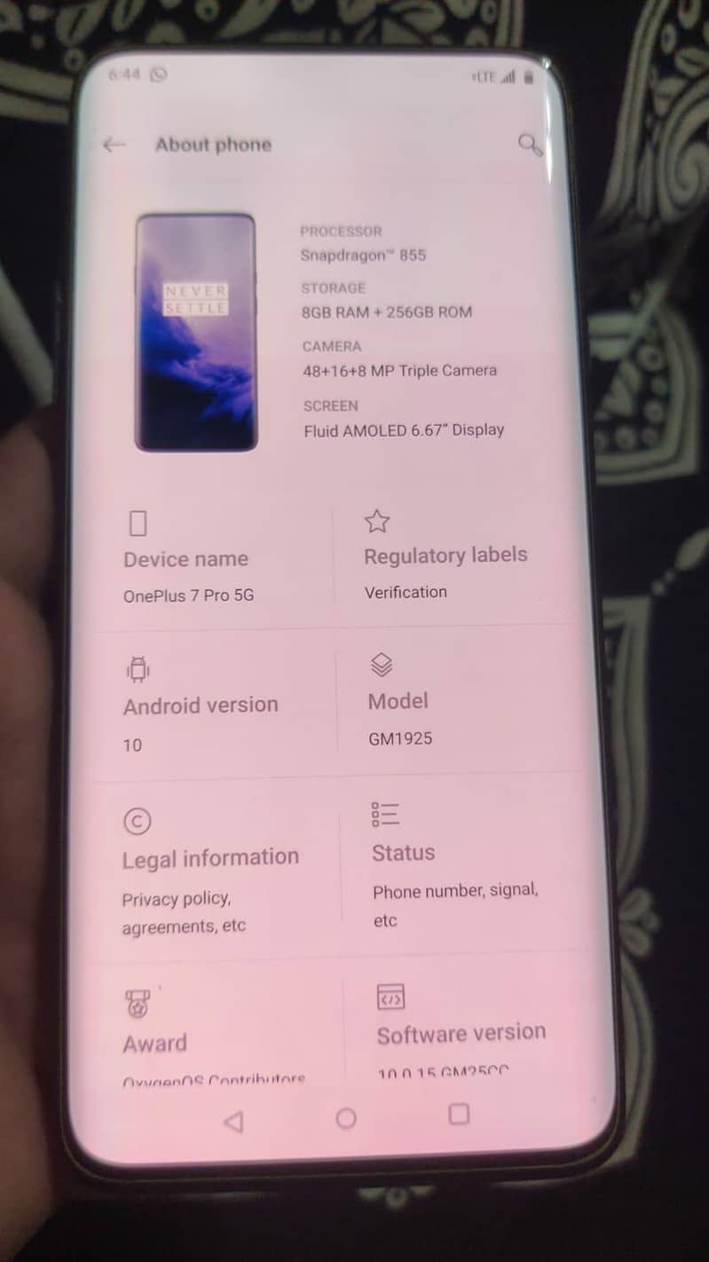One Plus 7 Pro 0