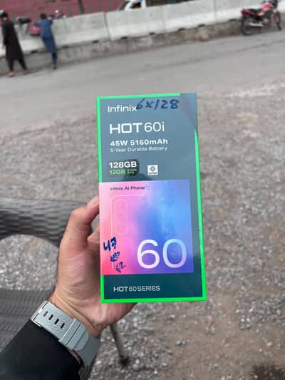 Infinix Hot 60i Box Pack 6/128