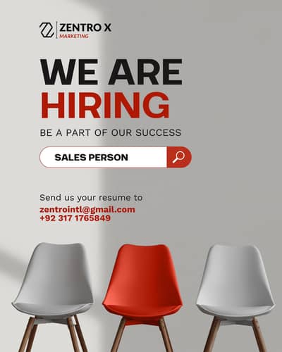 Sales Person for Marketing