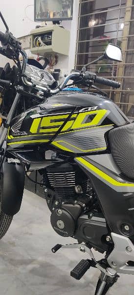 honda cb150 f showroom condition