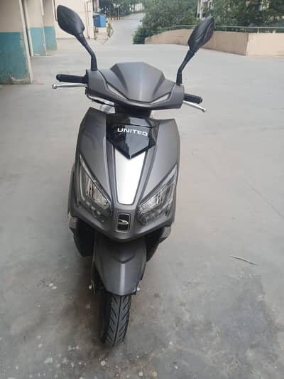 united us100 scooty patrol only 13 km driven