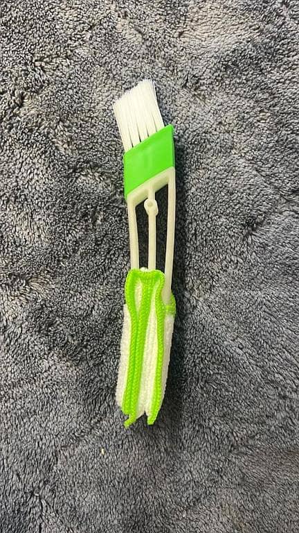 Car 3 in 1 Green Brush for AC Detailing