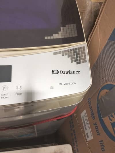 LVS Plus full automatic washing machine with several programs.