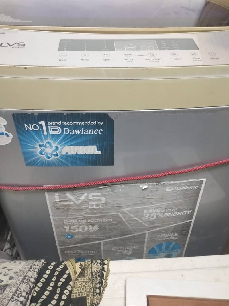 LVS Plus full automatic washing machine with several programs. 1