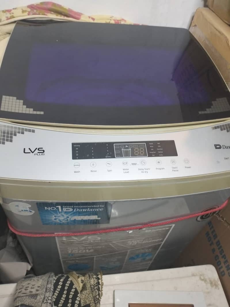 LVS Plus full automatic washing machine with several programs. 3