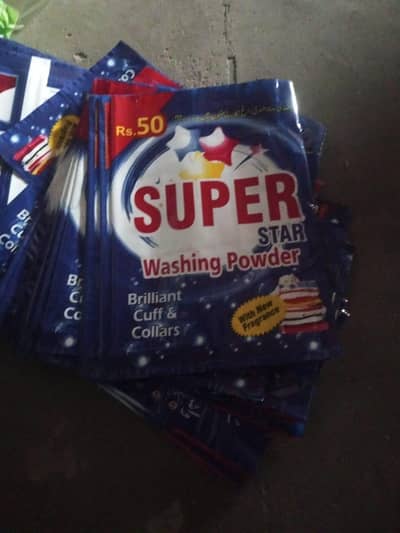 detergent powder pouch