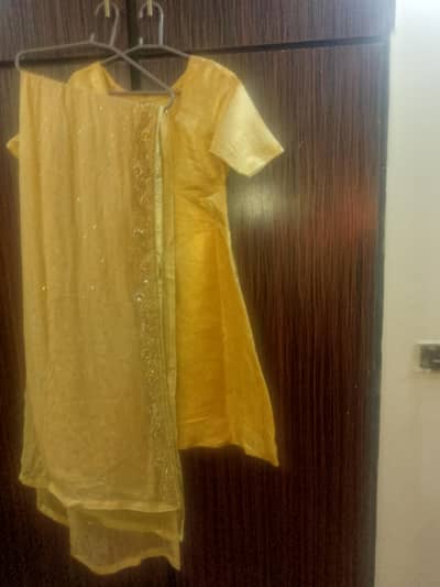 two bridal dresses