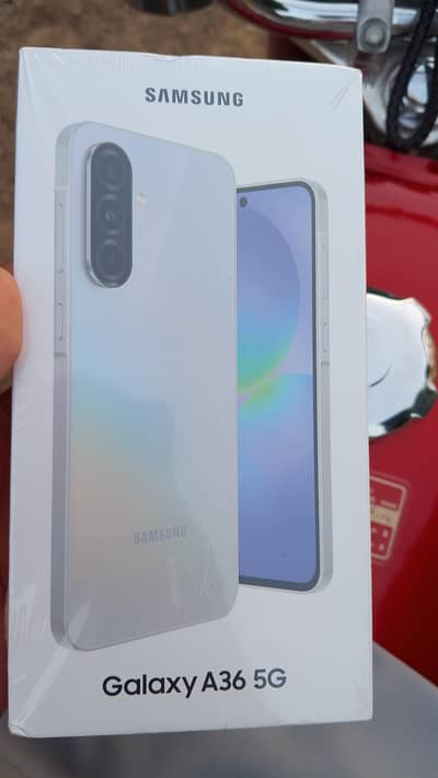 Samsung Mobile A36 5G box pack
