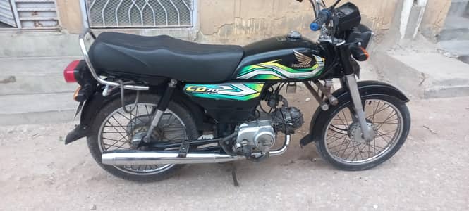 Honda cd 70 2023 for sale total new jesi bike ha nut to nut genuine