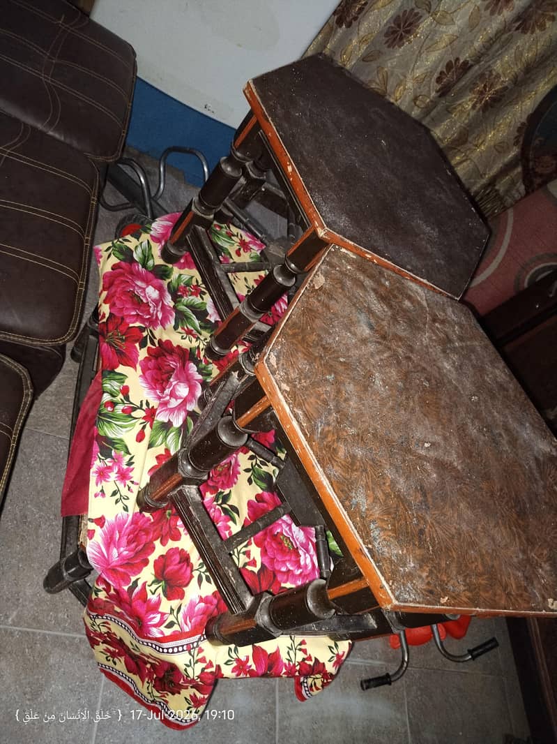 Sofa Set + Showcase + 3 Table 2