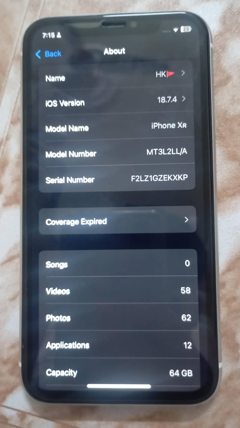 Apple iPhone XR 3