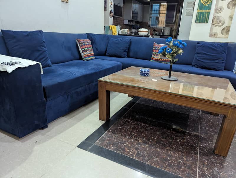 L shaped sofa 1