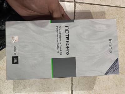 Infinix Note 60 Pro 8GB/256GB - 6 Days Used - Full Warranty