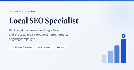 Local SEO Specialist Needed for Ongoing Projects
