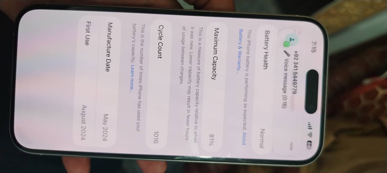 iPhone 15 pro 6