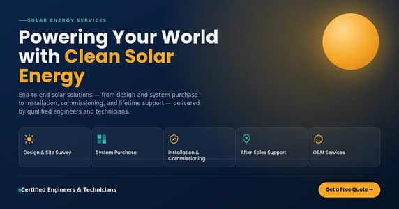Professional Solar System services