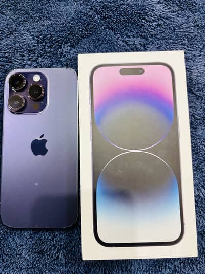 Apple iPhone 14 Pro 256 gb Dual physical pta approved with box