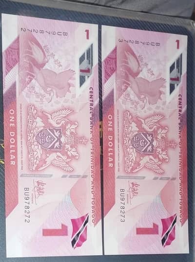 2 different banknotes for sell