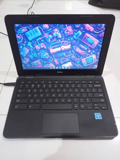 Dell Chromebook 11 Built-in Playstore Condition Good Original Charger