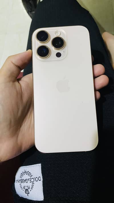Apple iPhone16pro bypass golden condition 10by10 battery 90