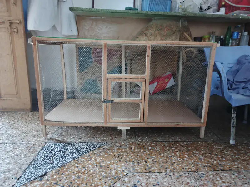 wood cage — photo 2