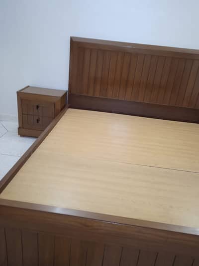 Wooden Bed Set