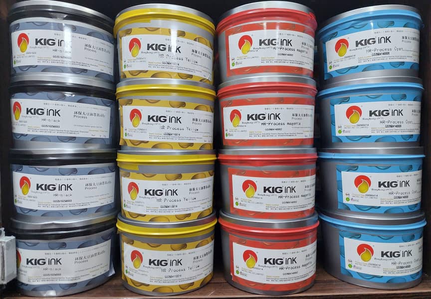 OFFSET PRINTING MACHINE INKS 3