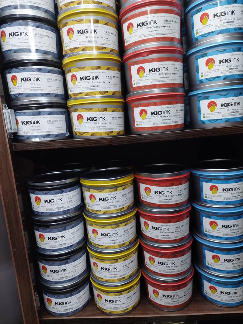 OFFSET PRINTING MACHINE INKS 4