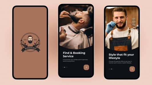 salon booking app with full setup + source code